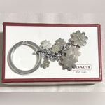 Coach Multi Flowers Key Ring Photo 2