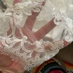 Maggie Sottero Chesney Lace Trumpet Wedding Dress Size 6 White Photo 15