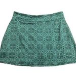Tranquility by Colorado Trading Black Teal Gym Tennis Golf Skort Size Med EUC Green Photo 0