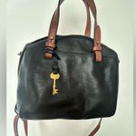 Fossil Women's Rachel Satchel leather handbag with detachable shoulder strap New Photo 4