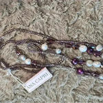 Ana capri Jewelry Two Necklaces One Bracelet See Pictures New Red Photo 6