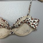 Wanderlust Elce Swim Belle Bracup Bikini Top Large Ditsy Floral White $110 Photo 12