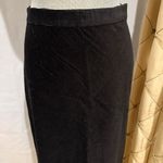 Gap Vintage A-Line Velvet Skirt - Size 2 - Black Photo 5