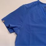 FIGS SCRUBS Ceil Blue Catarina One-Pocket Scrub Top Embroidered "M." Size Small Photo 3