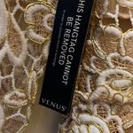 Venus White And Gold Lace Dress Photo 3