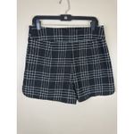 ZARA  Women’s High-Rise Plaid Shorts Size L, NWOT Classic & Minimalist Photo 4