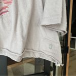 FP Movement Inspire logo tee blush raglan oyster oversized cropped short sleeve Pink Size XS Photo 3