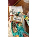 Vivienne Westwood  Floral hairband turquoise Photo 1