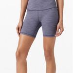 Lululemon  Align HR Short 6" Wee Are From Space Greyvy Persian Violet Size 0 Photo 0