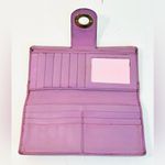 Coach Vintage  Bifold Turnlock Wallet in Light Purple Leather Photo 7