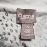Chico's  Cheetah Print Cardigan Size 3 (XL) NWT Photo 2