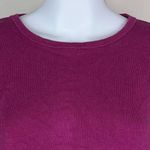 CAbi  Split Bell Sleeve‎ Magenta Sweater Photo 1