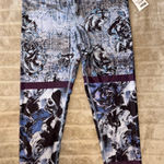 Evolution and creation ‎ Active Floral Print Leggings Yoga Athletic Snakeskin L Photo 0