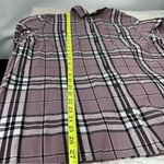 Duluth Trading Company  xl purple flannel long sleeve button up shirt Photo 2