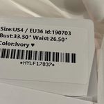 JJ's House New Ivory SS Chiffon Bridemaid / Wedding Dress Sz 4 Photo 4