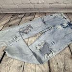 We The Free Women's  Light Wash‎ Button Fly Distressed Jeans Size 26 (B12) Photo 0