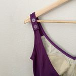 ROXANNE | Skirt Swimsuit Orchid Purple Bra Size Tie Size Ruched | Size 16, 40D Photo 4