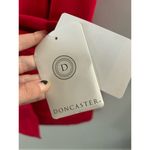 Doncaster  Jacket Women's 6 Red Trench Coat NWT Double Breasted Cotton Belted Photo 9