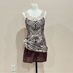 Free People Folklore Shift Dress in Espresso Brown Size 4 Photo 11