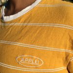 Urban Outfitters Yellow and white Striped crop top, long sleeve crop top, oversized crop top Photo 8