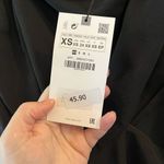 ZARA Black Off The Shoulder Top XS New With Tags Photo 4