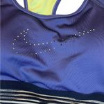Nike  Women’s Dri-FIT Purple/mint Sports Bra - Size Medium w/ removable pads Photo 1