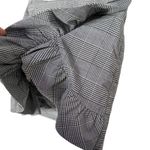 Forever 21 Forever 21 Plaid Faux Wrap Skort Ruffle Mini Skirt Shorts Size S Black White Photo 1