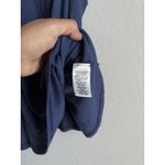 Free People  Blue Swing Tank Ribbed Knit Racerback Women's Size Medium Beach Photo 3