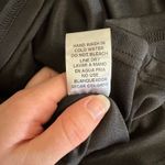 Entro Black Tassel Halter Ruched Maxi Dress L Crinkle Gauze, Lined, Style D16680 Photo 9