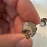 Vintage Sterling Silver Opal Stud Earrings Women’s Estate Jewelry Photo 4