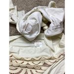 PilyQ New. ivory lace and ruffle bikini set. Small. Retails $179 Photo 12
