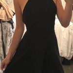 Brandy Melville Backless Black Skater Dress Photo 0