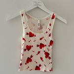 SKIMS Valentines Day Heart Cotton Rib Tank Photo 1
