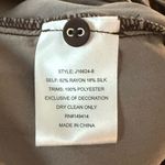 Johnny Was  Luciana Floral Butterfly Velvet Kimono Sleeve Shirt Coffee XXL NEW Photo 12