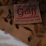 Vintage 70s leaves polyester shirt Photo 1