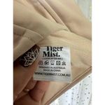 Tiger Mist Mesh Square Neckline Back Zip Nude Boning Bodice V Hem Corset Top XS Photo 5