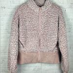 EXPRESS  Sherpa full zip up jacket oversized Photo 1