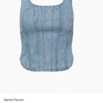 Aritzia Denim Top Photo 2