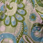 Talbots Womans Shirt Size MP Art To Wear Artsy Eclectic Crochet Detail Travel Photo 3