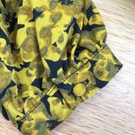 A New Day Women's Floral Print Puff Long Sleeve Gold Wrap Top - XS - NWT Photo 4