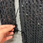 Vintage Climax David Howard Black Sequin Dress 7/8 Long Sleeve Party Cocktail Photo 4