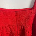 Amanda Uprichard  Russo Top Ruby red size large babydoll tank top Photo 5