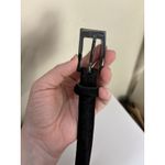 Women’s Black Faux Fur Belt Size Medium Mob Wife WCM New York Classic Photo 1