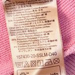 Scotch & Soda  Size Medium Washed Pink Basic Twisted Front Cropped Sweatshirt Photo 6