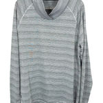 Under Armour  Women's Size 2X Striped Cowl Neck Long Sleeve Athletic Pullover Photo 0