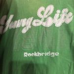 American Apparel  Young Life T-Shirt Short Sleeve Womens M Green Tee Classic Photo 2