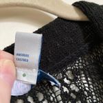 14th & Union 🌞 Short Sleeve Black Open Knit Cardigan/Cover-Up A Photo 2