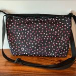 LeSportsac A Rare HTF Vintage Retired Floral Print  Nylon Crossbody Handbag Photo 1