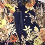 Lucca Couture Navy & Floral Romper Small Photo 2