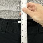 Gap High Rise Straight Crop Chino Pants Black Preppy Minimalist Women's 4 x 27 Photo 5